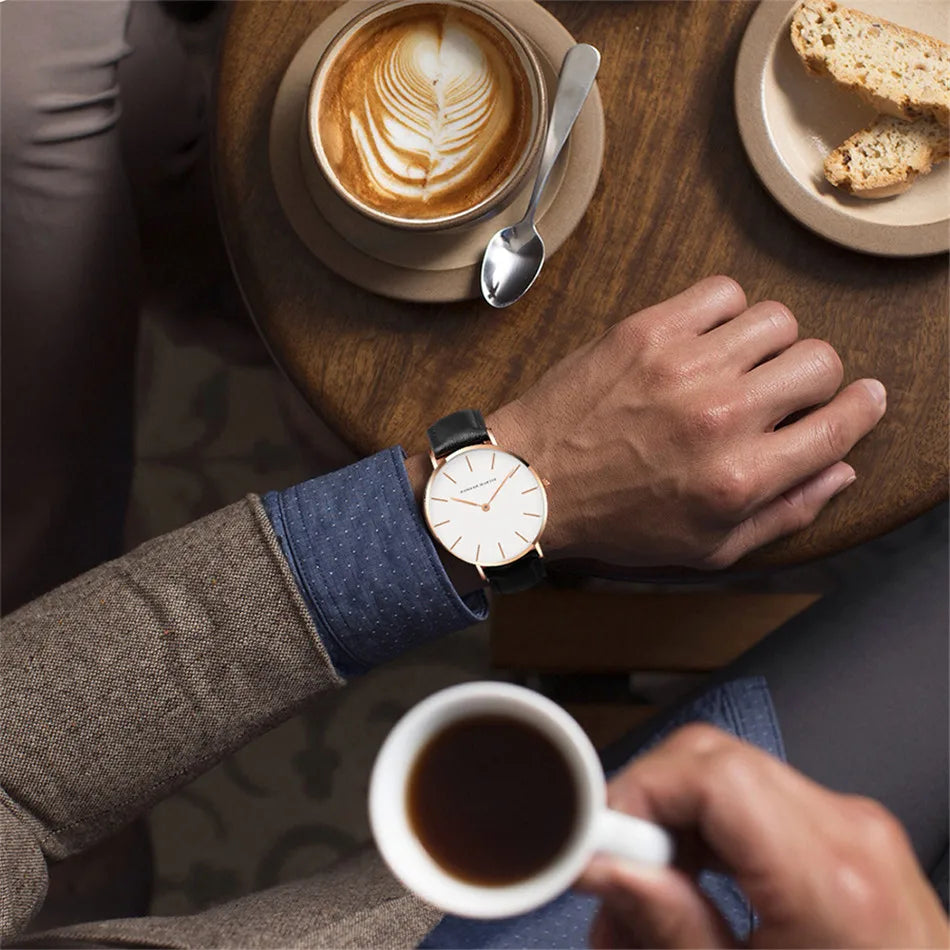 Montre homme or rose