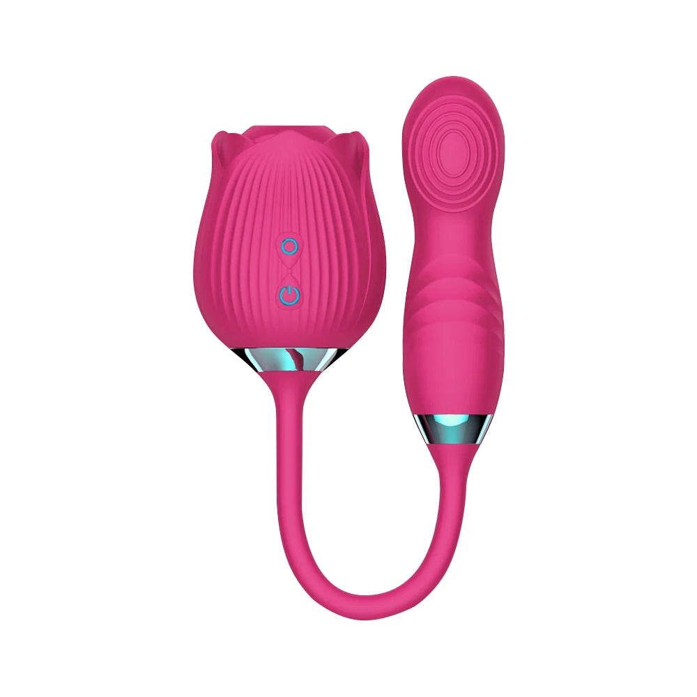 Rose Shape Sucking Vibrator G-spot Private Rose Vibrator Sucking Vibrator