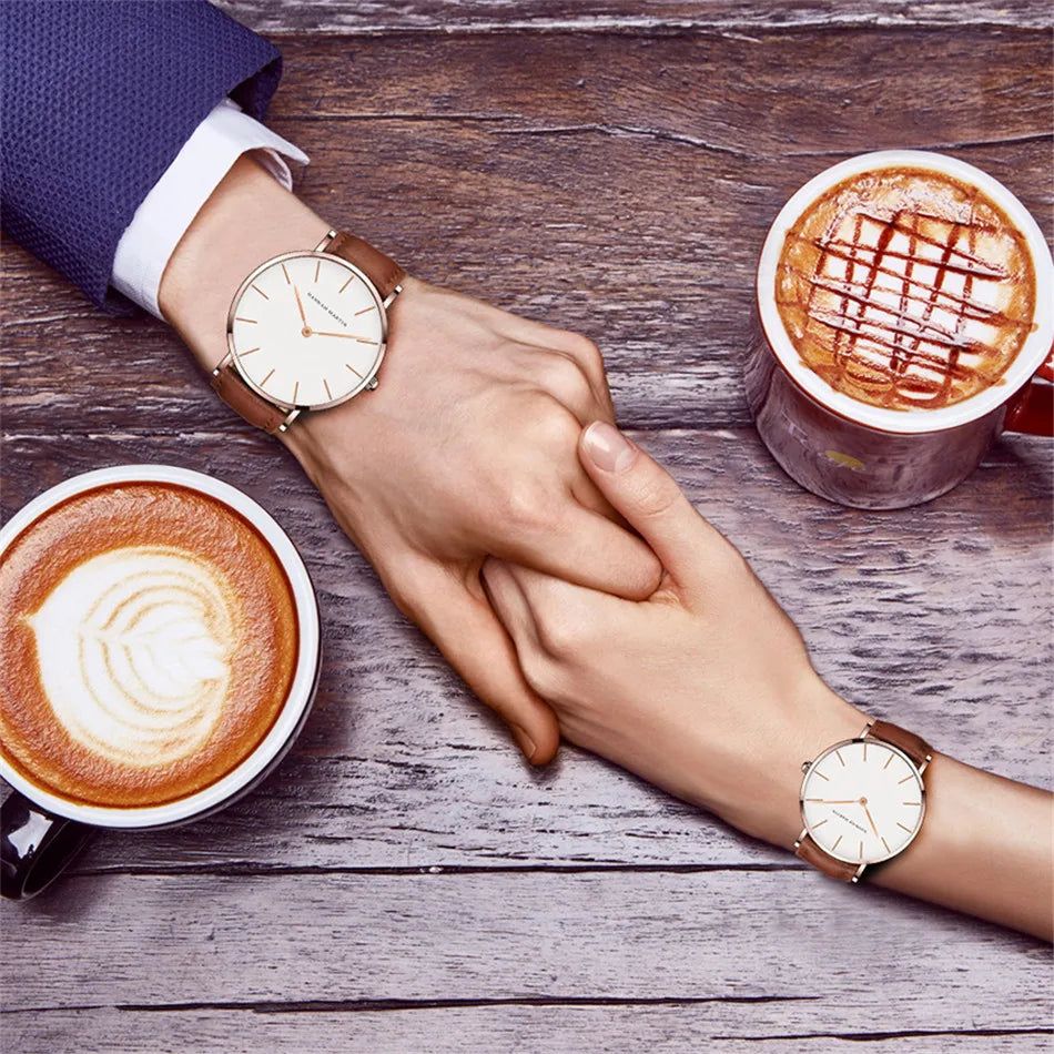 Montre homme or rose
