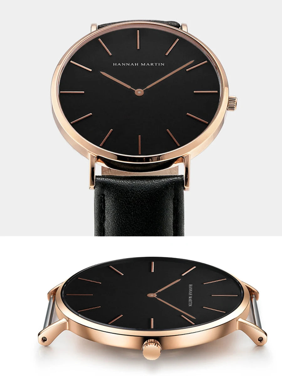 Montre homme or rose