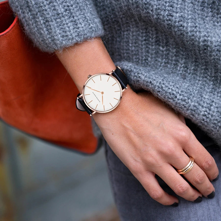 Montre homme or rose