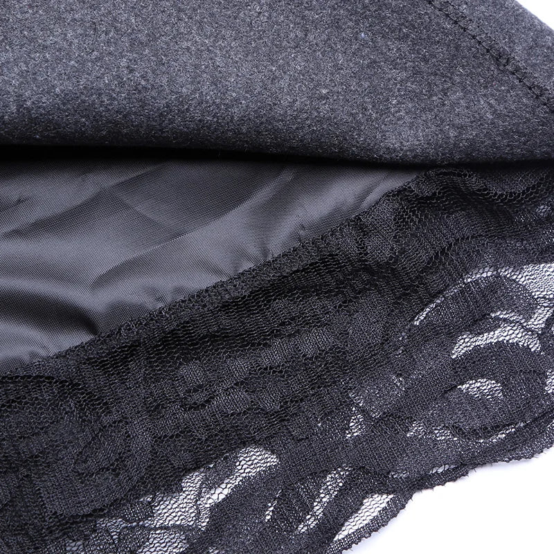 Jupe d'été élastique Zuolunouba 2024 pour femmes, jupe courte tutu avec nœud floral doux, jupe-short femme, jupe en dentelle pour bureau