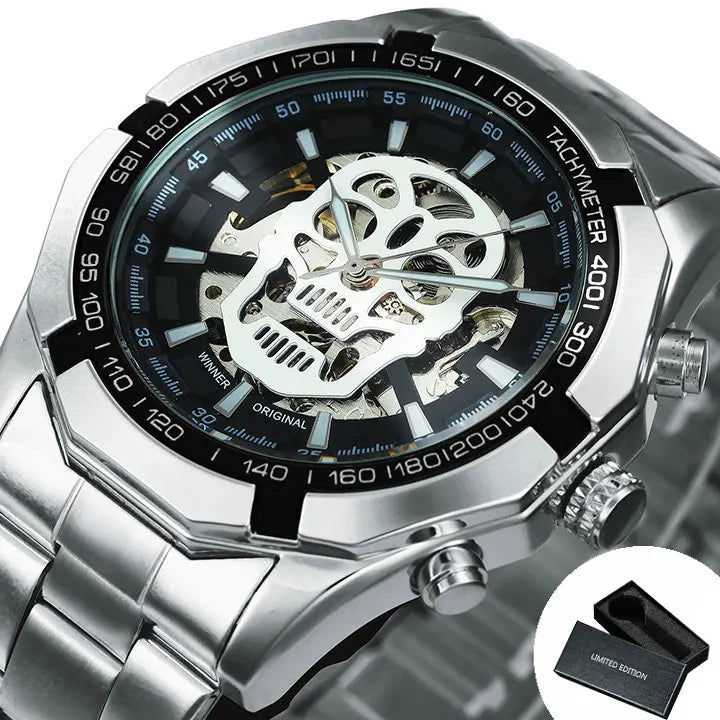 Montre Winner Watch pour hommes, squelette automatique mécanique, montre en or vintage pour homme, montres pour hommes, marque de luxe haut de gamme, часы мужские
