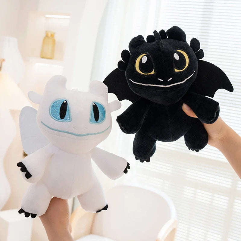 20-35CM Cartoon Toothless Peluche Toy Cute Anime Doll Dragon Pillow Stuffed Soft Doll Fans Collection Birthday Gifts