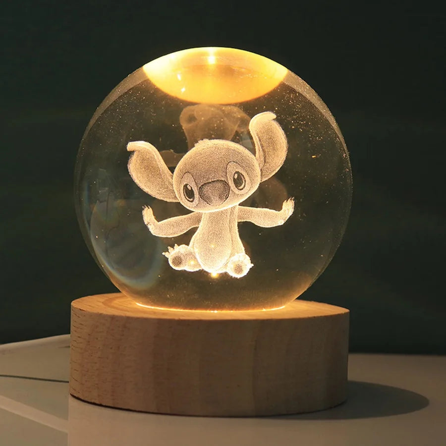 3d lampe stitch