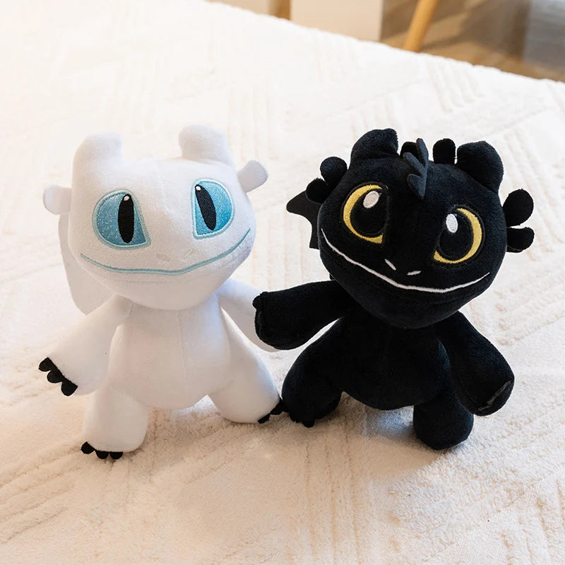 20-35CM Cartoon Toothless Peluche Toy Cute Anime Doll Dragon Pillow Stuffed Soft Doll Fans Collection Birthday Gifts