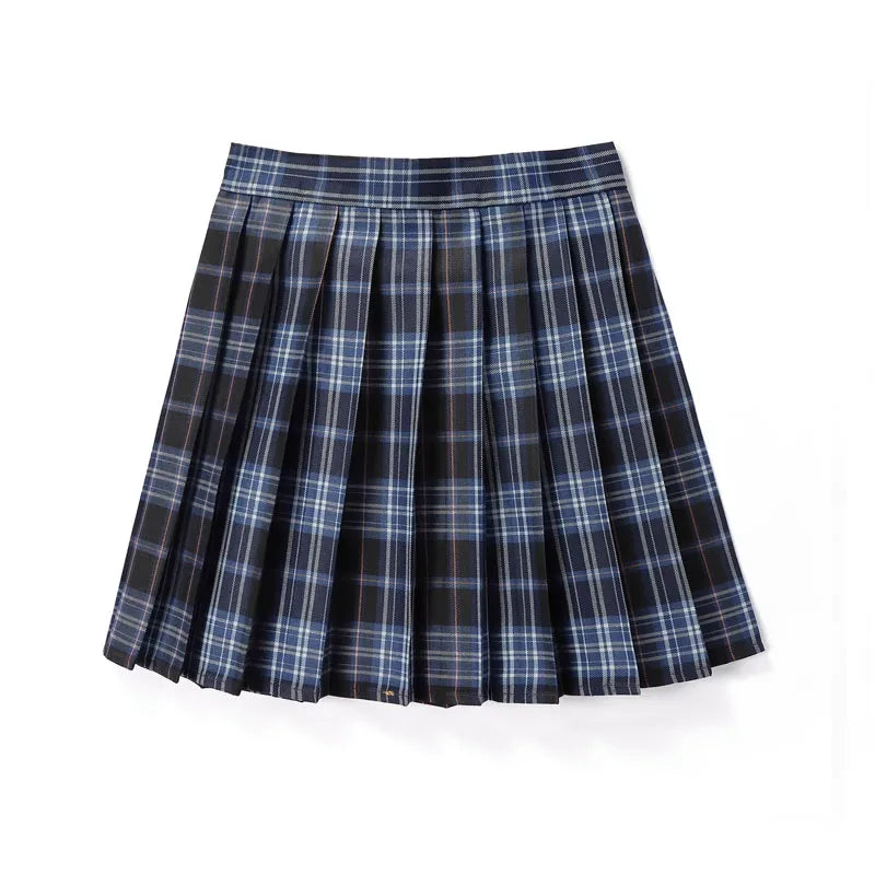 High Waist Skirt Ladies Summer Clothes Women's A Line Harajuku Korean Style Black Mini Pleated Skirt For School Girl Uniform