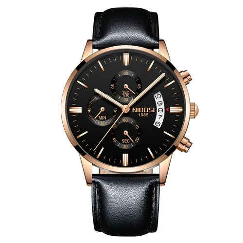 NIBOSI Bracelet montre homme fashion