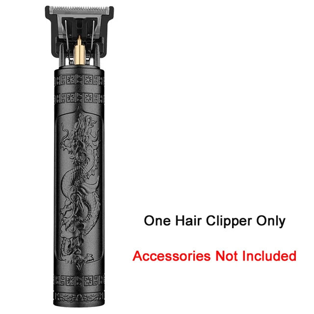Vintage Cordless Hair Cutting Machine Portable Hair Clipper Electric Hair Trimmer USB Fast Charging Shaver Barber For Hairdresse
