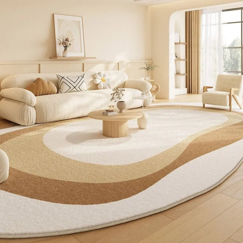 Irregular Gradient Decorate Living Room Carpet Simple Art Bedroom Soft Floor Mat Home Cloakroom Coffee Table Rug Ковер Tapis 러그