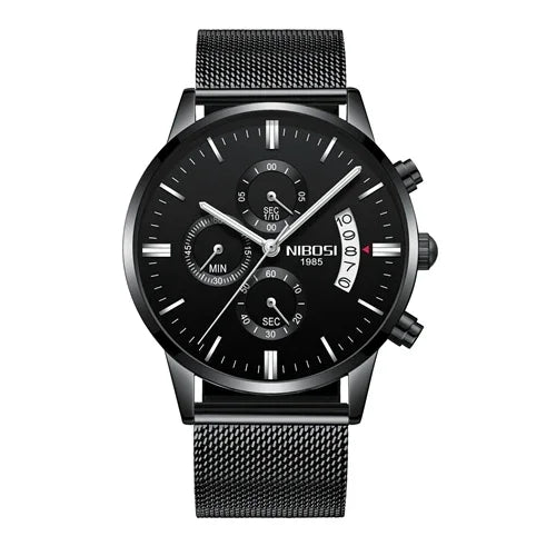 NIBOSI Bracelet montre homme fashion