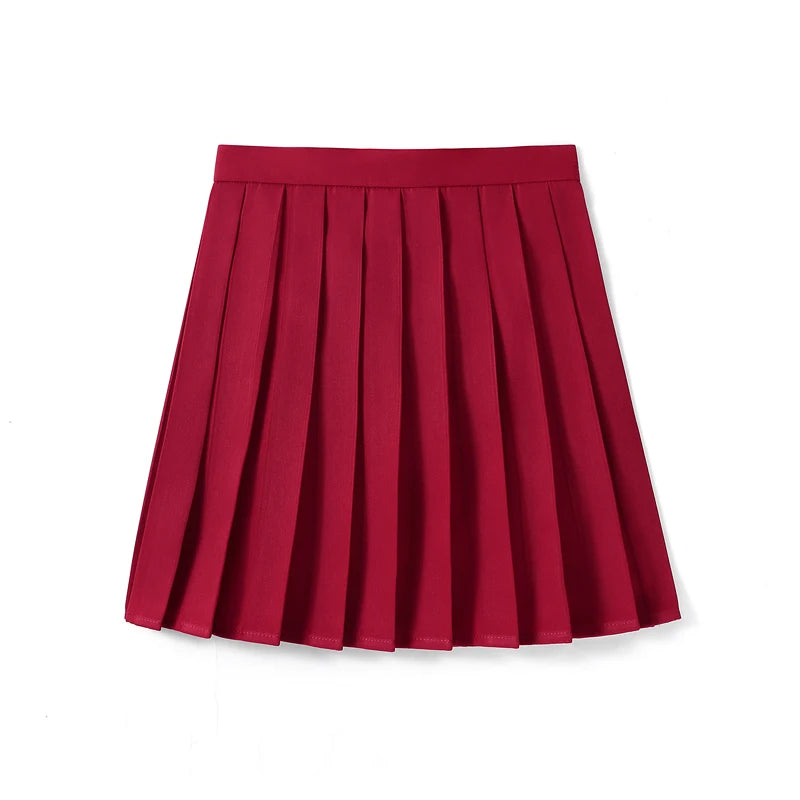 High Waist Skirt Ladies Summer Clothes Women's A Line Harajuku Korean Style Black Mini Pleated Skirt For School Girl Uniform