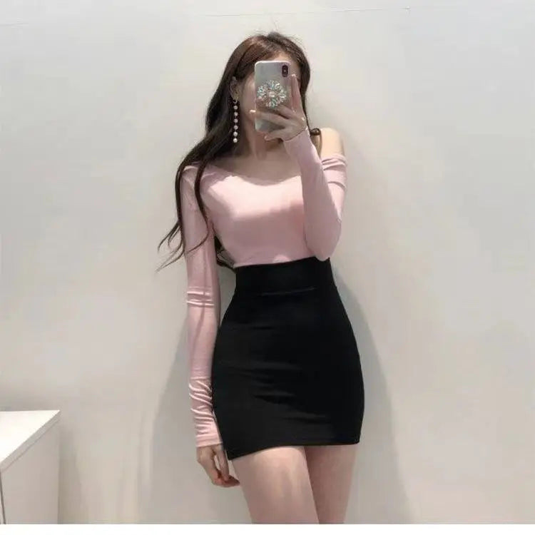 Skirts for Women Short Women's Skirt Wrap Clothes Night Club Outfit Sexy Mini Tight Black Aesthetic Cheap Streetwear Stylish Y2k