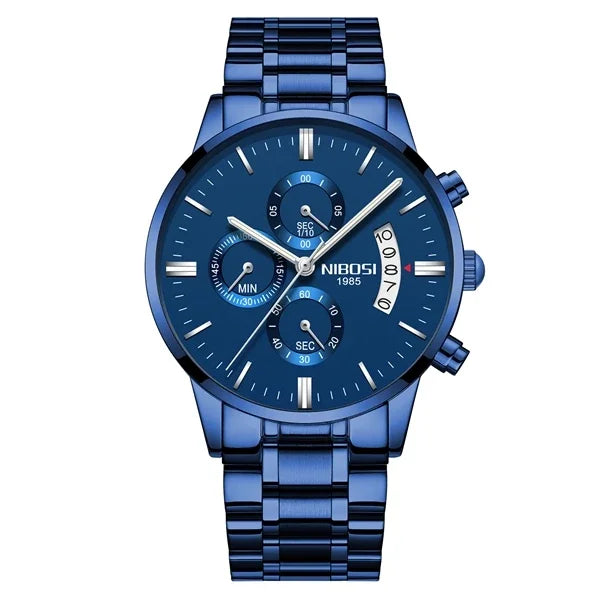 NIBOSI Bracelet montre homme fashion