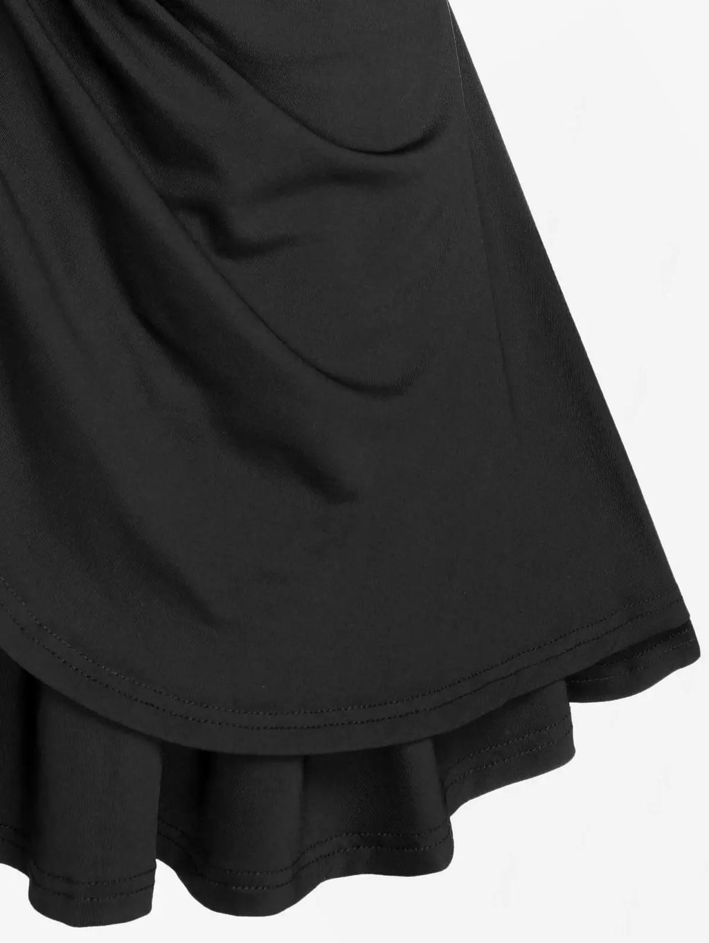 ROSEGAL  Plus Size Lettuce Ruched Keyhole Flutter Sleeves Surplice Tee 2025 new soild V-Neck Short Sleeves Tee