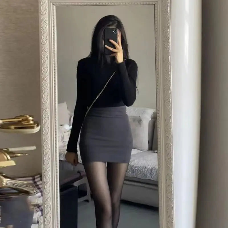 Skirts for Women Short Women's Skirt Wrap Clothes Night Club Outfit Sexy Mini Tight Black Aesthetic Cheap Streetwear Stylish Y2k