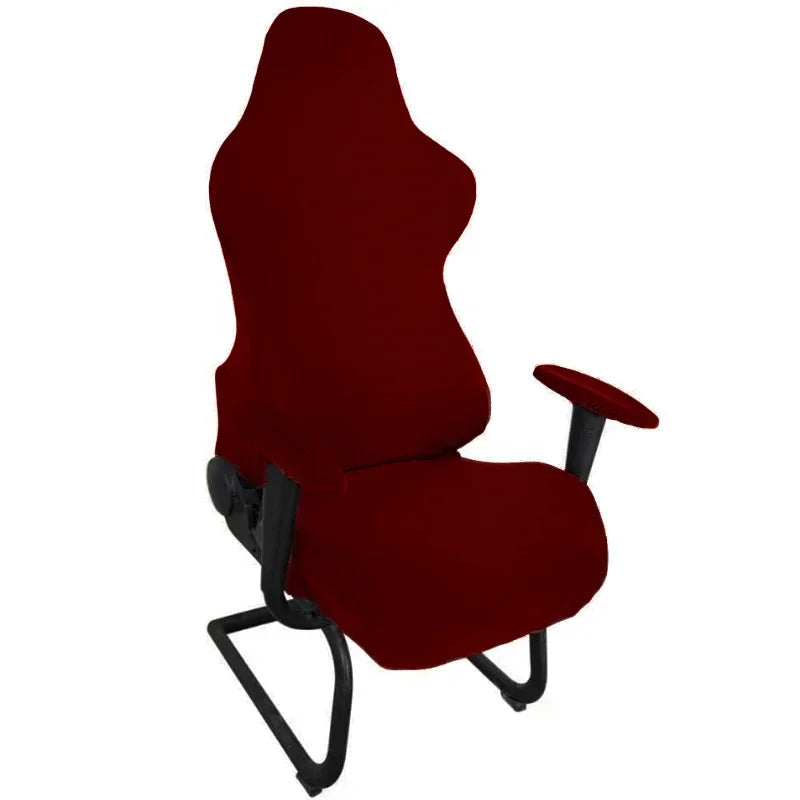 4pc/1 Set Spandex Office Chair Cover Gaming Chair Covers Elastic Armchair Seat Cover Computer Chairs Slipcovers Housse De Chaise