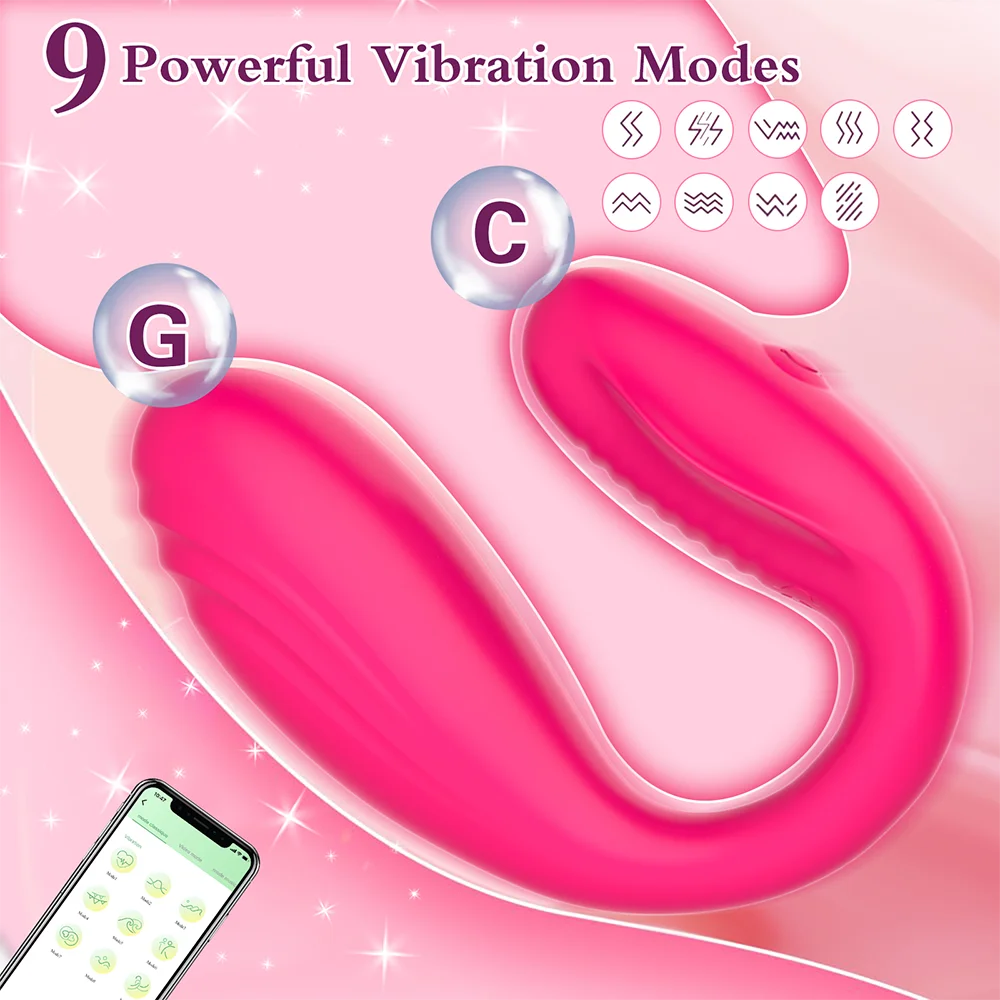 Sex Toys Female Double Motor Vibrator Egg APP Control G Spot Stimulator Dildo Vibrating Vagina Ball Adult Toys for Women Panties