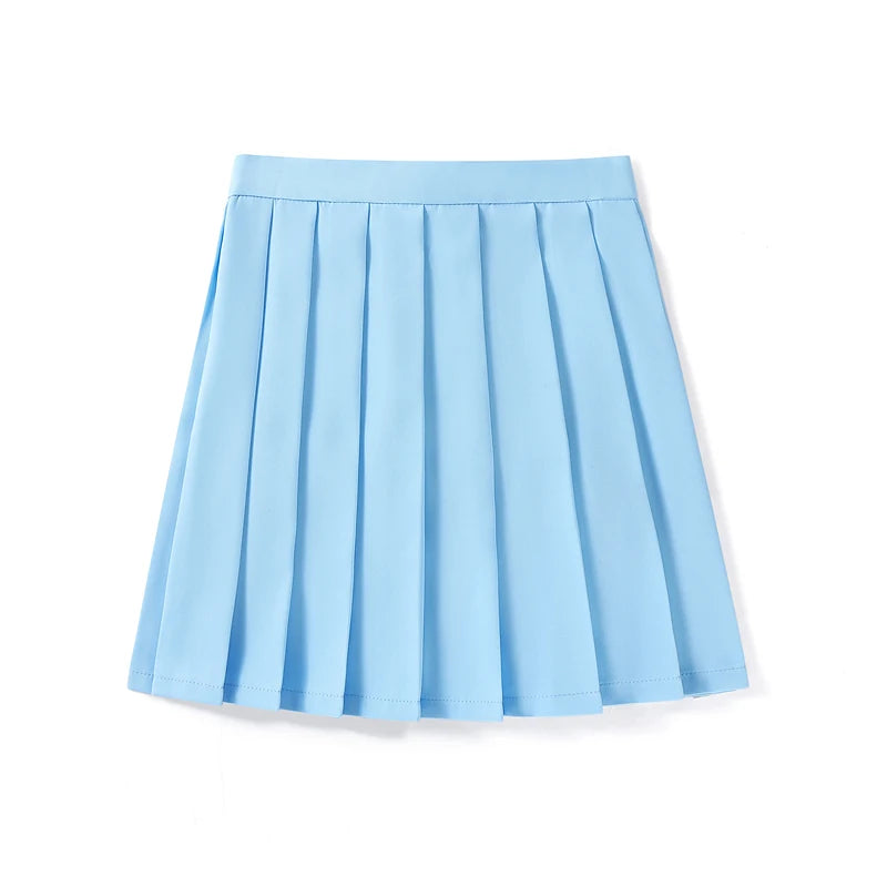 High Waist Skirt Ladies Summer Clothes Women's A Line Harajuku Korean Style Black Mini Pleated Skirt For School Girl Uniform