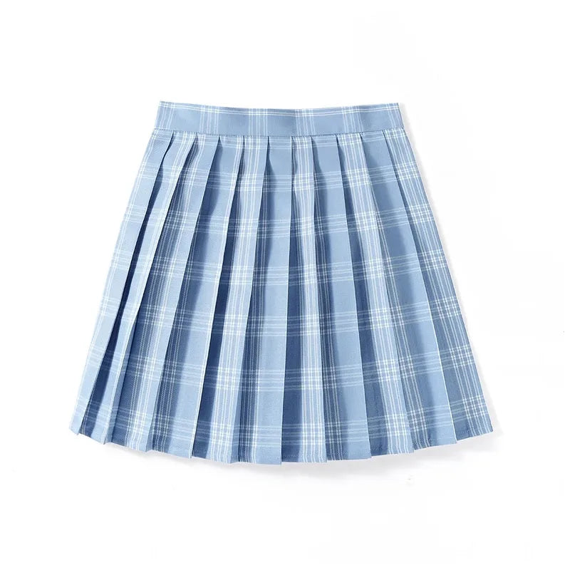 High Waist Skirt Ladies Summer Clothes Women's A Line Harajuku Korean Style Black Mini Pleated Skirt For School Girl Uniform