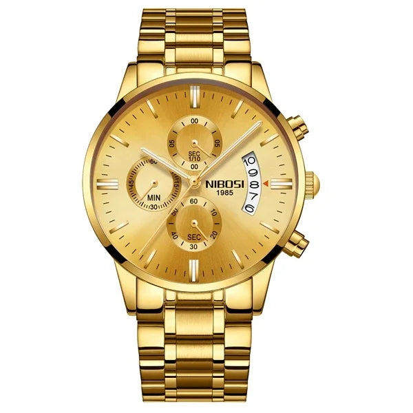 NIBOSI Bracelet montre homme fashion