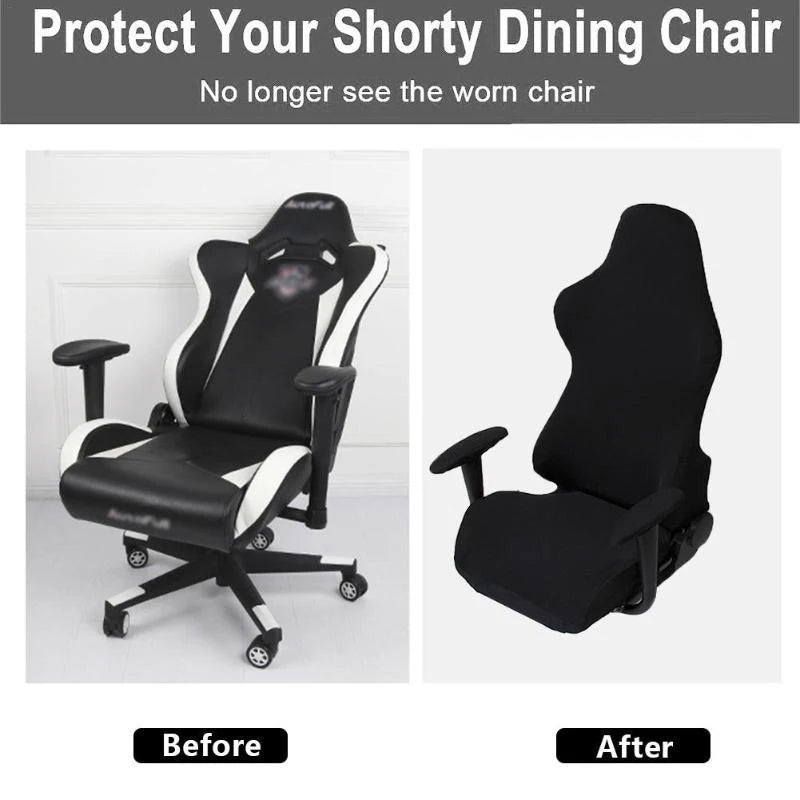 4pc/1 Set Spandex Office Chair Cover Gaming Chair Covers Elastic Armchair Seat Cover Computer Chairs Slipcovers Housse De Chaise