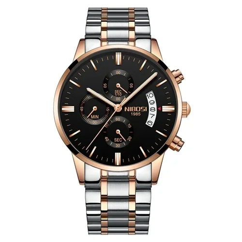 NIBOSI Bracelet montre homme fashion