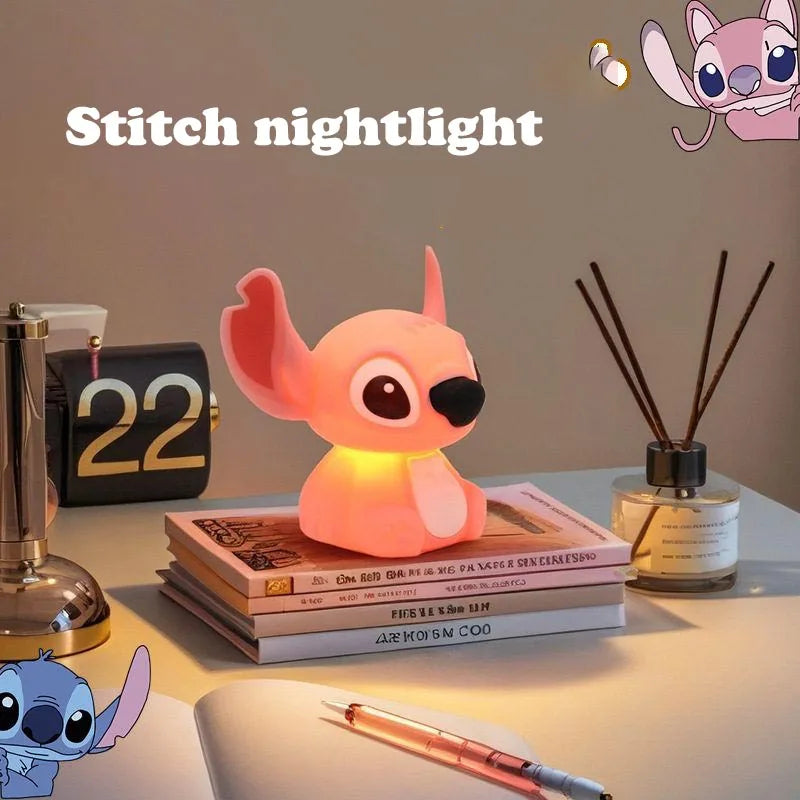 veilleuse stitch et angel