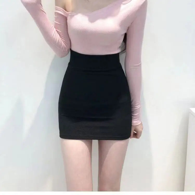 Skirts for Women Short Women's Skirt Wrap Clothes Night Club Outfit Sexy Mini Tight Black Aesthetic Cheap Streetwear Stylish Y2k