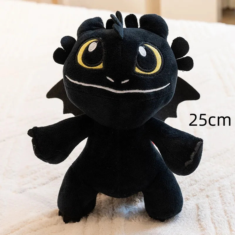 20-35CM Cartoon Toothless Peluche Toy Cute Anime Doll Dragon Pillow Stuffed Soft Doll Fans Collection Birthday Gifts
