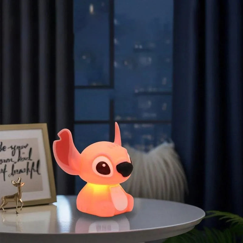 veilleuse stitch et angel