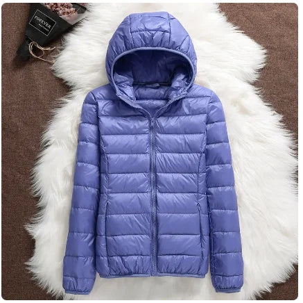 Plus Size 5xl 6xl 7xl Autumn Winter Women Short Hooded Puffer Jackets 2023 New Female Fall  Office Lady Slim Fit  Warm Coat