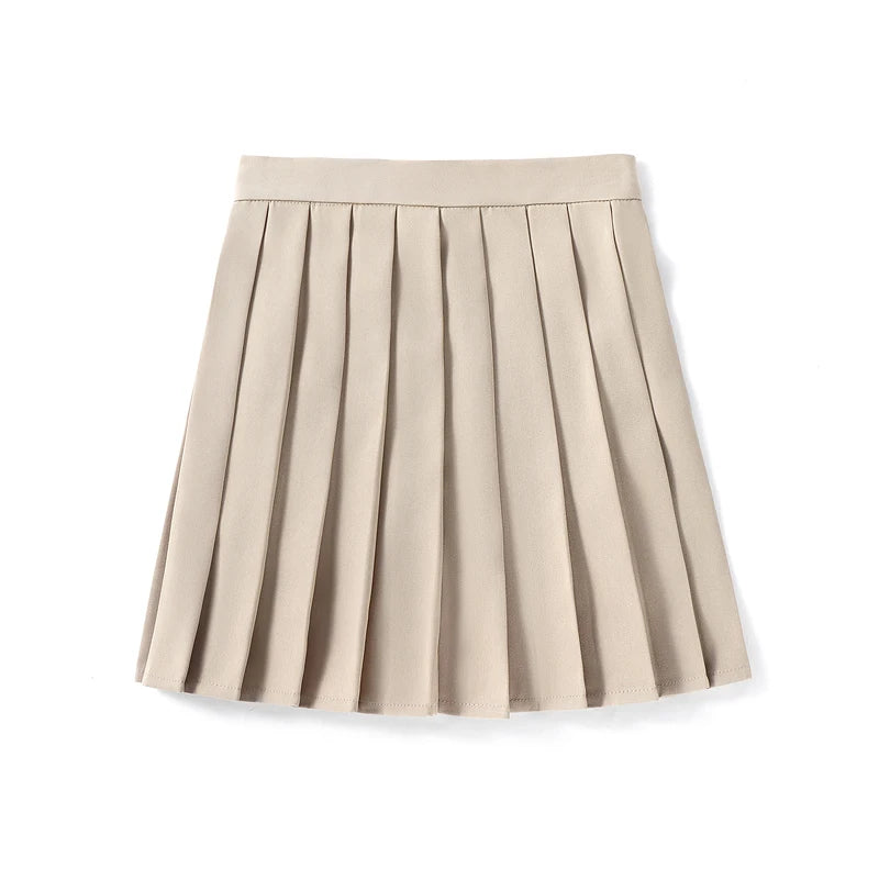 High Waist Skirt Ladies Summer Clothes Women's A Line Harajuku Korean Style Black Mini Pleated Skirt For School Girl Uniform