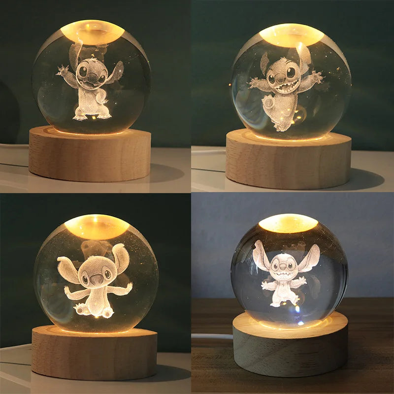 3d lampe stitch