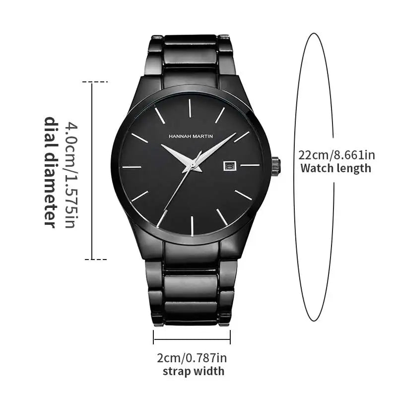 HANNAH MARTIN Bracelet montre homme 40mm