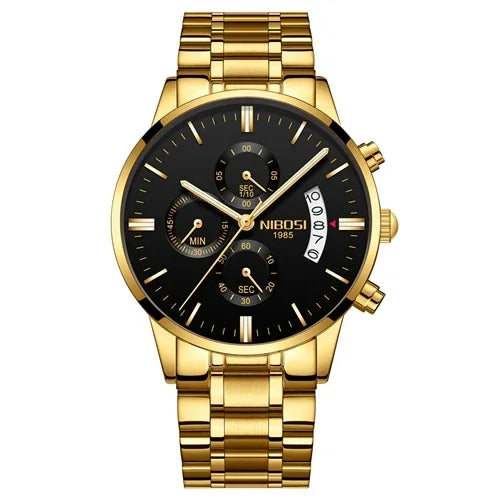 NIBOSI Bracelet montre homme fashion