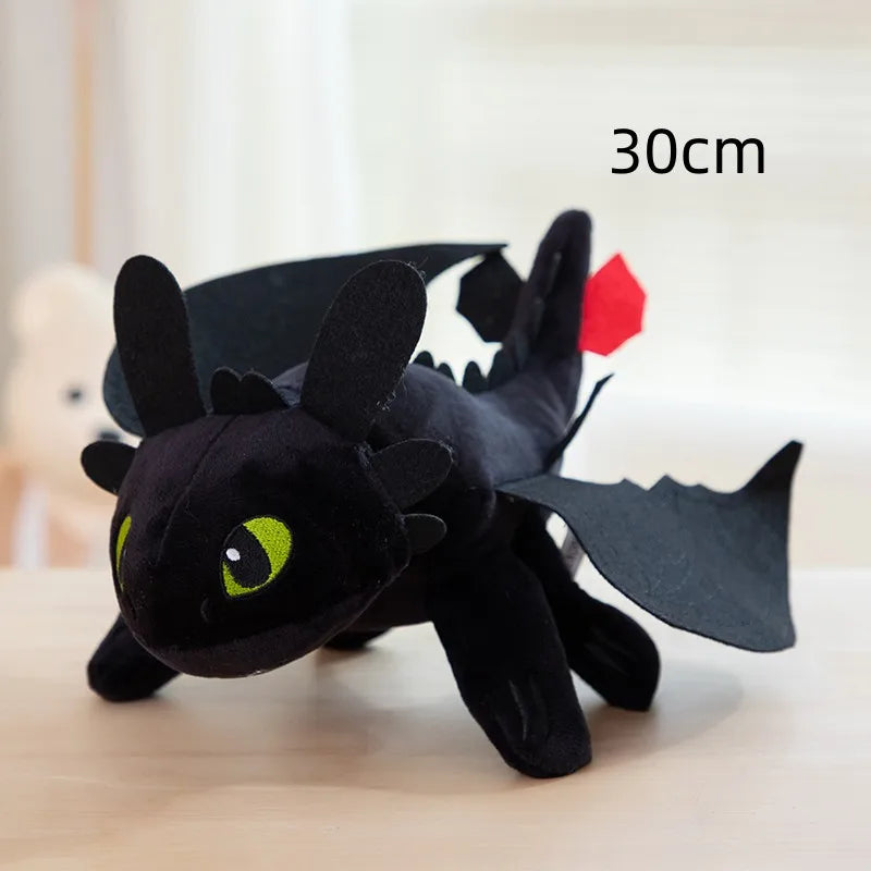 20-35CM Cartoon Toothless Peluche Toy Cute Anime Doll Dragon Pillow Stuffed Soft Doll Fans Collection Birthday Gifts