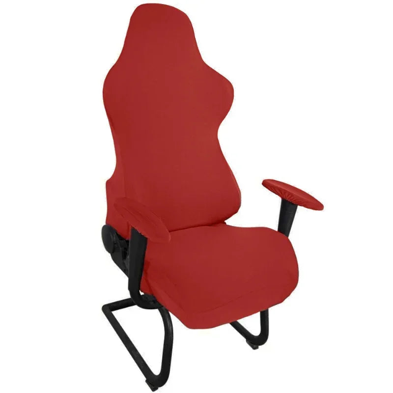 4pc/1 Set Spandex Office Chair Cover Gaming Chair Covers Elastic Armchair Seat Cover Computer Chairs Slipcovers Housse De Chaise