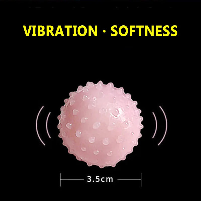 Sex Toys Electric Vibrator Ball with Beads 35mm Prostate Vagina Stimulation Massager Dick Extender For Condom Men Adult Supplies
