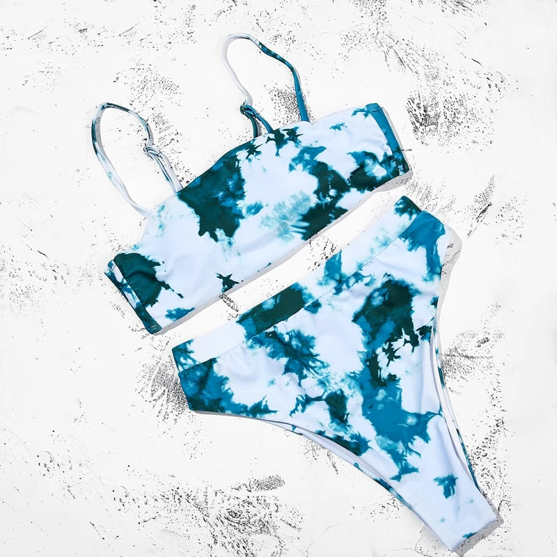 ZTVitality Bikinis Sexy Bikini Push-Up Uni 2021 Vente Chaude Soutien-Gorge Rembourré Bretelles Maillot de Bain Taille Haute Maillot de Bain Femme Biquini