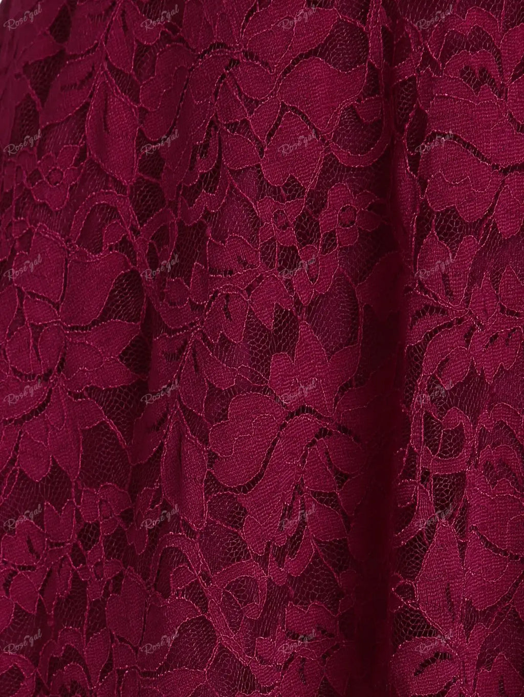 ROSEGAL Blouse à Lacets Bouclée Grande Taille & Courbes pour Femmes, T-shirts à Col, Mode Printemps Été, Nouveaux Tops