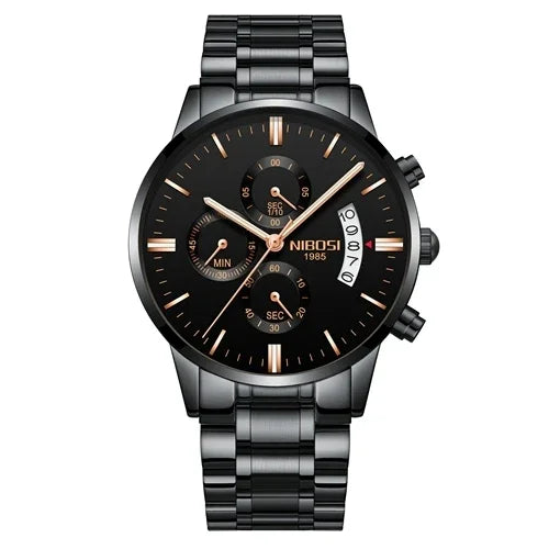 NIBOSI Bracelet montre homme fashion