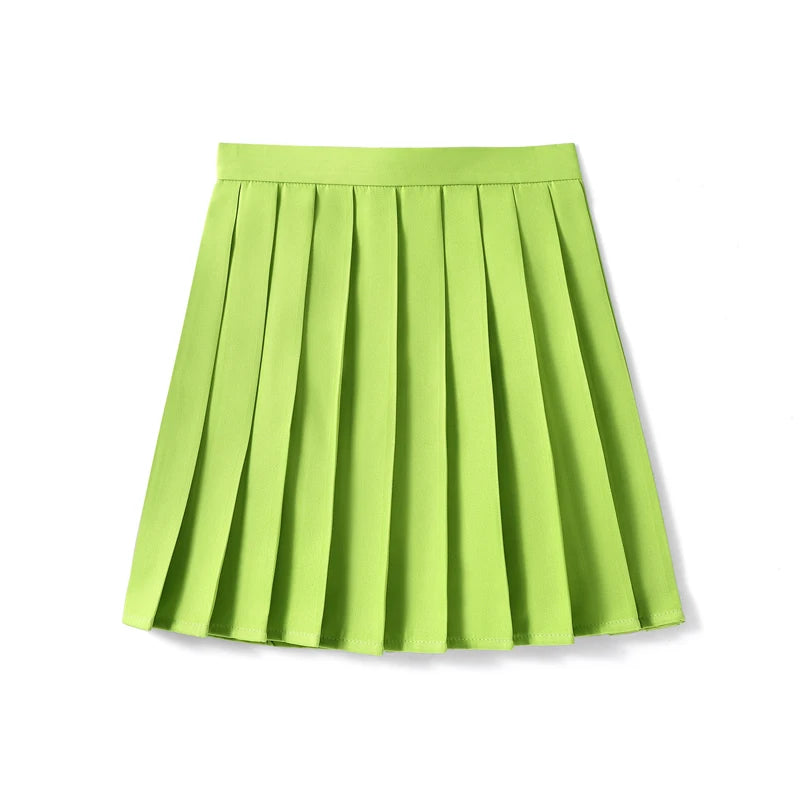 High Waist Skirt Ladies Summer Clothes Women's A Line Harajuku Korean Style Black Mini Pleated Skirt For School Girl Uniform