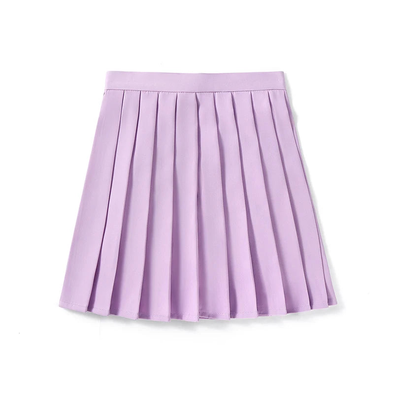High Waist Skirt Ladies Summer Clothes Women's A Line Harajuku Korean Style Black Mini Pleated Skirt For School Girl Uniform