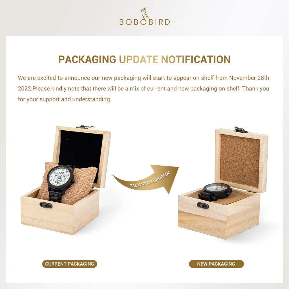 montre homme en bois