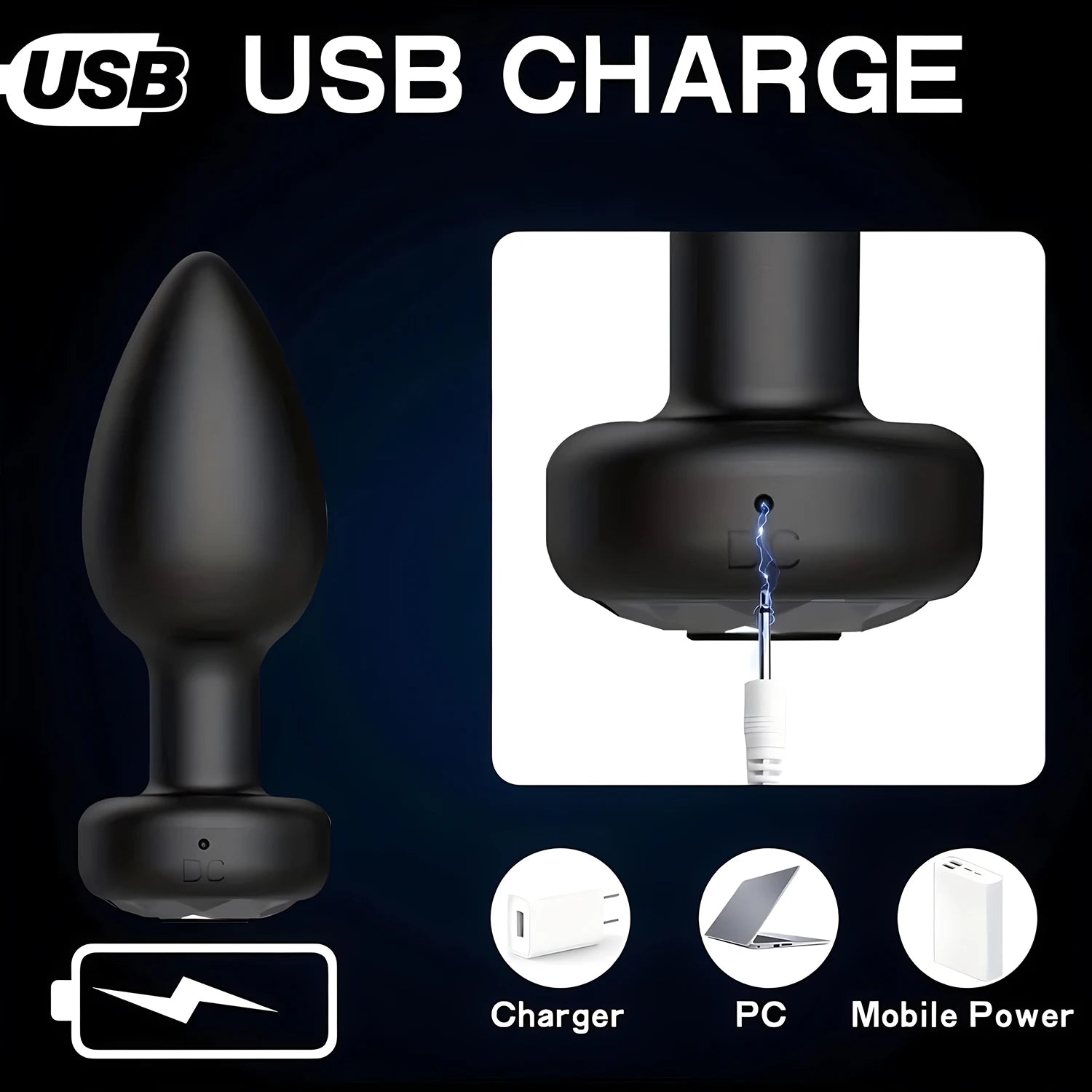 Sexy Toys Anal Plug Butt Vibrator Women/Men Soft Silicone Erotic Anal Plug Training Adults Sex Toys for Couple Women Gay