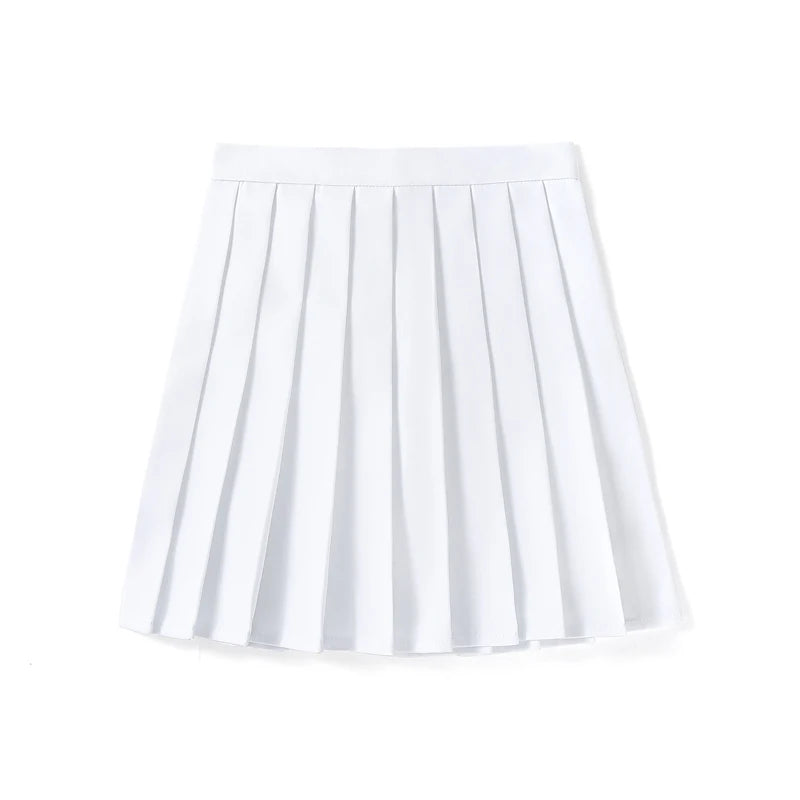High Waist Skirt Ladies Summer Clothes Women's A Line Harajuku Korean Style Black Mini Pleated Skirt For School Girl Uniform