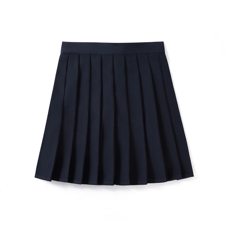 High Waist Skirt Ladies Summer Clothes Women's A Line Harajuku Korean Style Black Mini Pleated Skirt For School Girl Uniform