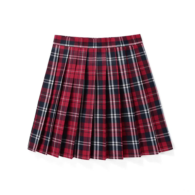High Waist Skirt Ladies Summer Clothes Women's A Line Harajuku Korean Style Black Mini Pleated Skirt For School Girl Uniform