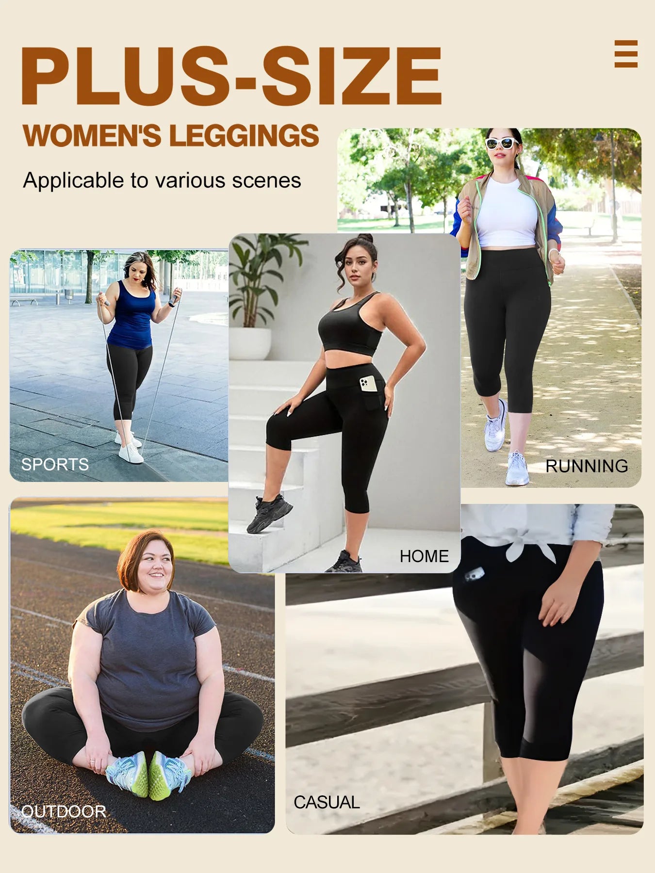 High Waist Yoga Pants with Pockets Sports Leggings for Women Plus Size Fitness Pilates Workout